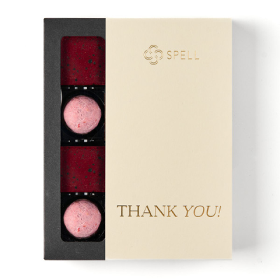 Poppy blossom candy set Thank you