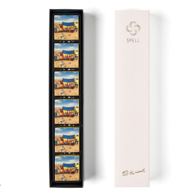 Set of Tiramisu candies with printing (your design)