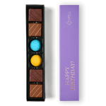 Set of chocolates Victory for Birthday lavender