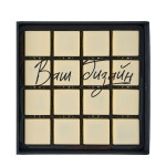 Set of 16 Tiramisu chocolates with printing (your design)