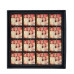 Set of 16 Tiramisu chocolates with printing (your design)