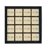 Set of 16 Tiramisu chocolates with printing (your design)