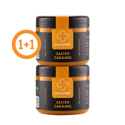 Salted caramel, 500 g 1+1