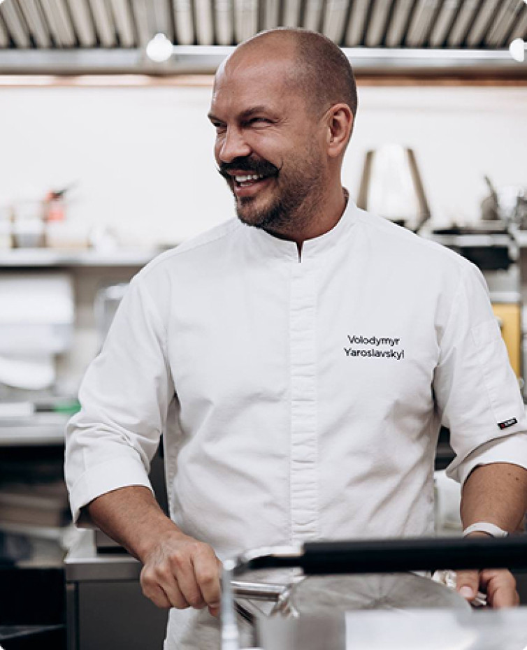 Володимир Ярославський, шеф-кухар, експерт гастрономічних поєднань