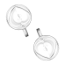 Set of cups Heart with double walls, 2 pcs 300 ml
