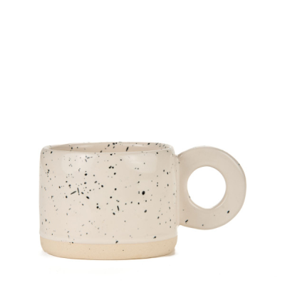 Ceramic cup, white, 280 ml