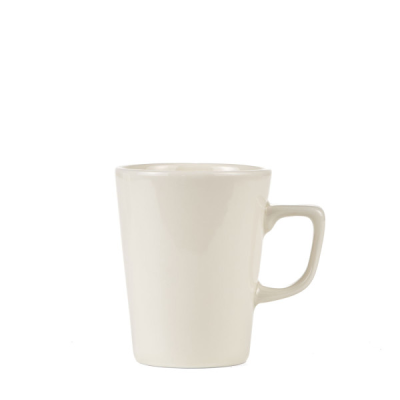 White porcelain cup, 320 ml