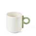 Set of white porcelain cups, 2 pcs., 350 ml each