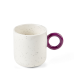 Set of white porcelain cups, 2 pcs., 350 ml each