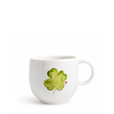 Porcelain cup Leaf, 290 ml