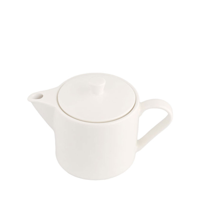 Porcelain teapot white, 500 ml