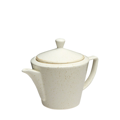 Porcelain kettle beige, 500 ml