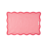 Handmade coral napkin Fine Waves from Serve it