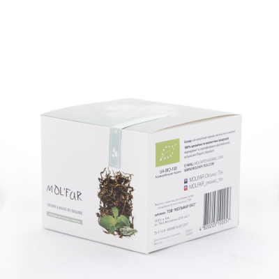 Black Cypriot tea (Ivan tea) with mint and lemon balm leaves