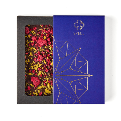 Dark chocolate with citrus