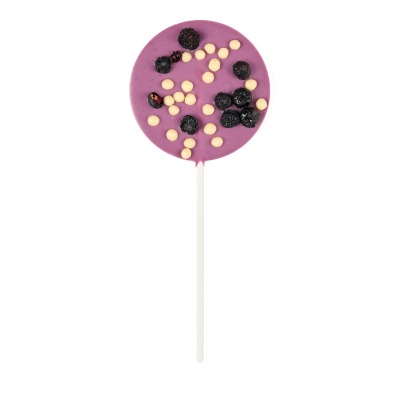 Chocolate lollipop Crunch blueberry