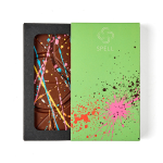 Milk chocolate with thick chocolate filling Summer to the max Green
