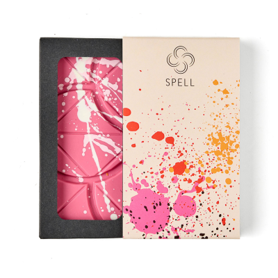 White chocolate with raspberries and coconut Random adventure Beige