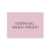 Rectangular sticker: “Hugging you tight,” pink
