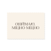 Rectangular sticker: Hugging you tight, champagne