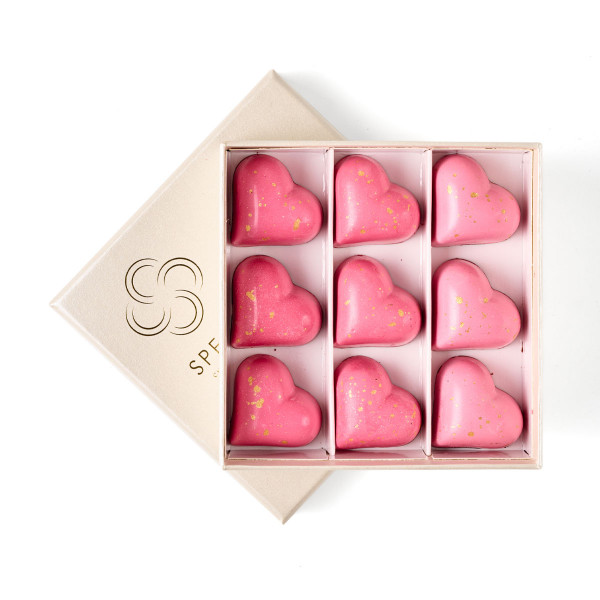 Set of sweets Sparkling heart
