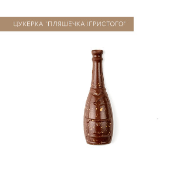 Chocolate candies Sparkling bottles