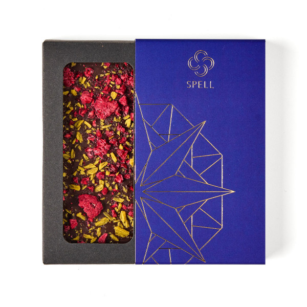 Dark chocolate with citrus