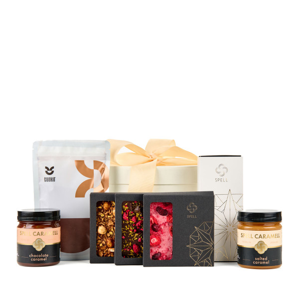 Gift Expression of feelings with chocolate and cocoa