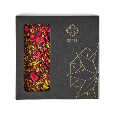 Gift Expression of feelings with chocolate and caramel