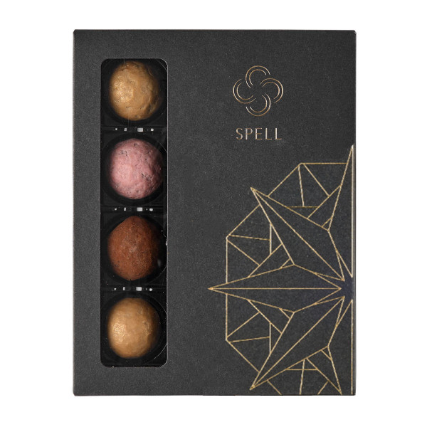 Assorted truffles candy set