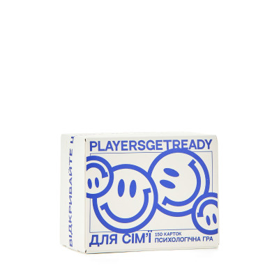 Психологічна гра PLAYERSGETREADY для сімʼї