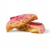 Butter cookies in white chocolate with raspberries, 12 pcs