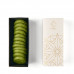Butter cookies in matcha chocolate, 12 pcs