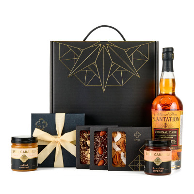 Gift with rum Festive evening