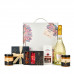 Gift with sparkling wine Sparkling mood