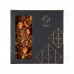 Gift with cookies and cocoa Cozy evening