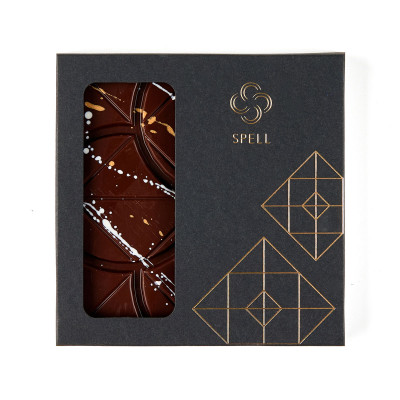 Dark chocolate with Prosecco
