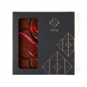 Milk chocolate with cherry marzipan