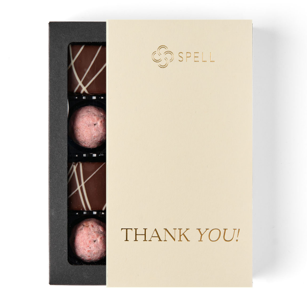 Poppy blossom candy set Thank you