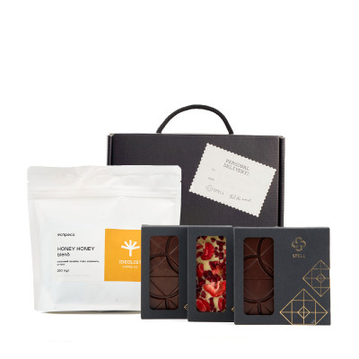 Gift Sugar-free chocolate and coffee 