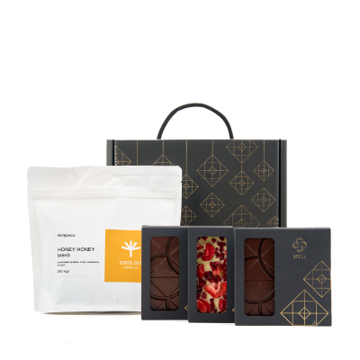 Gift Sugar-free chocolate and coffee 