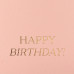 Pink milk chocolate with assorted nuts for Birthday pink