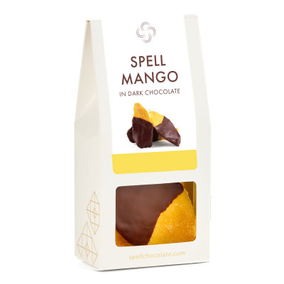 Mango in dark chocolate