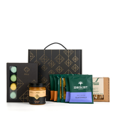 Gastro adventure gift: coffee and cheese sweets
