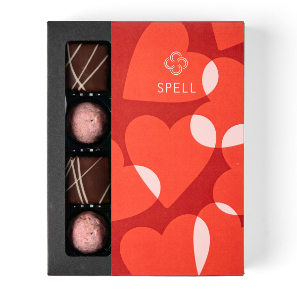 Poppy blossom candy set Love