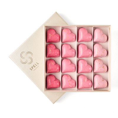 Set of sweets Big sparkling heart