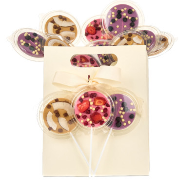 Chocolate lollipops - maxi set (15 pcs)