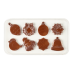 Chocolate candies Eight wonders