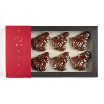 Chocolate Caramel Santas