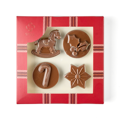 Chocolate Christmas Figures: Just Like in a Fairy Tale